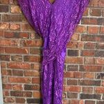 Seneca womens vintage lace lined formal cocktail handkerchief hem midi dress Photo 0