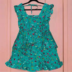 Band of Gypsies New Lottie & Holly B.O.G. COLLECTIVE Floral Ruffle Dress Short Sleeve Mini M, L Photo 9