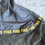 PINK - Victoria's Secret PINK XS Black Net Jacket with PINK in Gold Photo 6