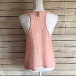 Nollie by PacSun Lacey Knit Tank Top Size Large Pink Photo 5