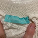 Melissa Odabash White Embroidered Pattern Lace Off Shoulder Swim Cover Up Size undefined Photo 3