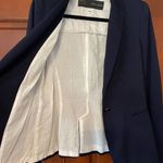 ZARA  basic navy blazer Photo 2
