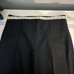Armand Ventilo Black 100% Wool Lined High Rise Cuffed Pants Size 10 Photo 7