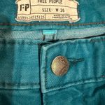 Free People FREE‎ People Women's Teal Skinny Jeans Size 26 Photo 5