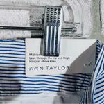 Ann Taylor NWT The Boardwalk Blue and White Striped Bermuda Shorts Size 14 Photo 7