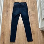 Abercrombie & Fitch  | Simone Dark Wash High Rise Super Skinny Denim Jeans, 27/4R Photo 3