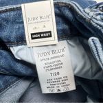 Judy Blue  wide leg high waist crop jeans braid detail size 7/28 NWT Photo 6