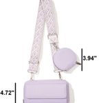 Zenana Outfitters New!Camel Tan VEGAN LEATHER CROSSBODY DUO WALLET HANDBAG Photo 5