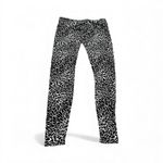 Onzie womens Black White Patterned Leggings M/L Photo 1