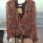 💕STEVIE MAY💕 Patience Top Kimono Garden Black Photo 7