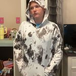 Wild Fable Black grey and white hoodie Photo 2