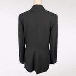 Classiques Entier Y2K  Black Wool Blend Blazer Womens Size 6 Photo 4
