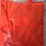 Vibrant Women's Blouse‎ in Coral Orange Size M Photo 6