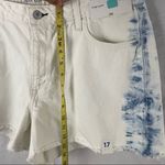 Arizona Jeans Arizona Jean high rise denim tie dye shorts juniors Size 17 Photo 7