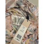 BCBGeneration NEW BCBGenertation Tank Bodysuit Womens XXS Floral Ruffle Stretch Romantic Photo 2