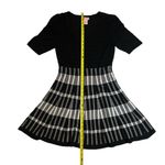 Candie's Whimsigoth Preppy Knit Candie’s Windowpane Plaid Fit & Flare Sweater Dress Large Photo 5