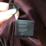 Kenneth Cole Kenneth coal wool blend burgundy pea coat jacket Photo 7