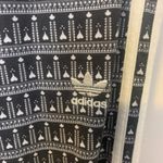Adidas Original Black & White Heart Print Pavao Leggings Photo 9