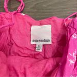 Skylar + Madison isabelle’s cabinet  floral cropped tank top pink Photo 2