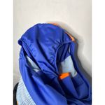 Nike  Dri-Fit Womens Running Shorts Size Large Blue Orange Photo 5