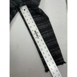 Adrienne Vittadini Womans Open Front Lapel Blazer Large Black White Photo 7