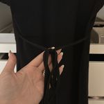 6 Degrees Black Top with buttons & tie back Photo 3