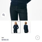 Brooks Brothers  brown cashmere sweater, size small Photo 7