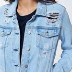 PacSun Women's Vintage Light Blue Trucker DenimJean Jacket — NWT — XSMALL Photo 0