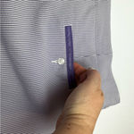 Lady Hagen Womens Size 14 Purple White Seersucker Skort Golf Preppy Athletic Photo 8