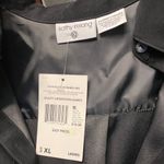 Kathy Ireland Life & Style Womens Black Shirt Button Long Sleeve XL Photo 4