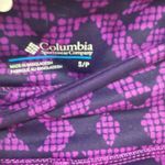 Columbia  Weekend Adventure Norwood 7/8 Leggings Purple Black Aztec Print Small Photo 8