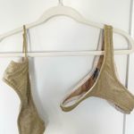 Gold Shimmer Women's Bikini Set Size XXS Photo 0