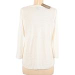 Chico's Chico’s white cold open shoulder sweater 2 large New NWT L RARE HTF GORGEOUS Photo 1