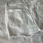 Levi's Levi’s white 501 denim shorts Photo 5