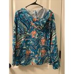 Crown & Ivy Women's Graphic Print Shirt Top Size Large Photo 5