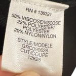 Halston Heritage Revolve One Shoulder Black Asymmetrical Crop Top Y2K Minimal S Photo 4