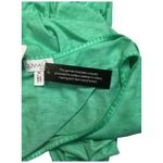 Olivia Sky New  Womens Size Medium Burnout Tiered Sleeveless Scoop Tank Green Photo 9