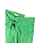 Women M Happily Grey Green Pants Flare Wide Leg Bell Bottom Gauzy High Photo 1