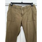 Old Navy Heritage Straight/Droit Women's Crop Pants Olive Green Size 8 Photo 1