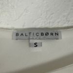 Baltic Born Katya White Ruffle Maxi Dress Chiffon Bridal Size Small Photo 5