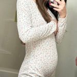 One Piece Floral  Pjs Photo 2