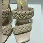 Lulus Lulu’s Louella Light Nude High Heel Sandals Size 8 Photo 4