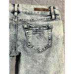 Dollhouse Denim Jean Shorts Womens Juniors Size 1 Distressed Light Washed NWT Photo 9