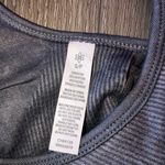 Harmony and Balance Grey Ribbed Sports Bra Size Small Photo 7