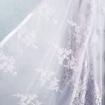 Anthropologie Cal Style Gray Crochet Mesh Embroidered Kimono Photo 3