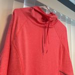 Avia  Womens Pink Drawstring Long Sleeve Funnel Neck Athletic Pullover Top Size L Photo 3