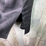 Caroline Rose 1X Black 100% Linen 3/4 Sleeves Front Pockets Jacket Shacket Shirt Photo 5