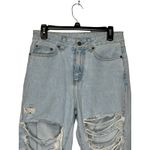 Carmar Women's Jeans Destroyed Ripped Boyfriend Denim Cotton Light Wash‎ Blue 26 Photo 3