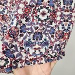 American Eagle  AEO Long Sleeve Floral Romper Shorts Jumpsuit Viscose Size L Photo 11
