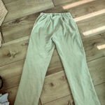 John Galt  Light Green Straight Leg Sweatpants Photo 1